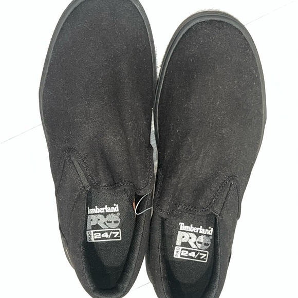 TIMBERLAND PRO BURBANK UNISEX SLIP-RESISTING SLIP-ON WORK SHOE men 8 w women 9.5 main image 6